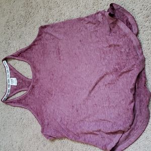 Pink by Victoria's Secret cranberry tank size medium